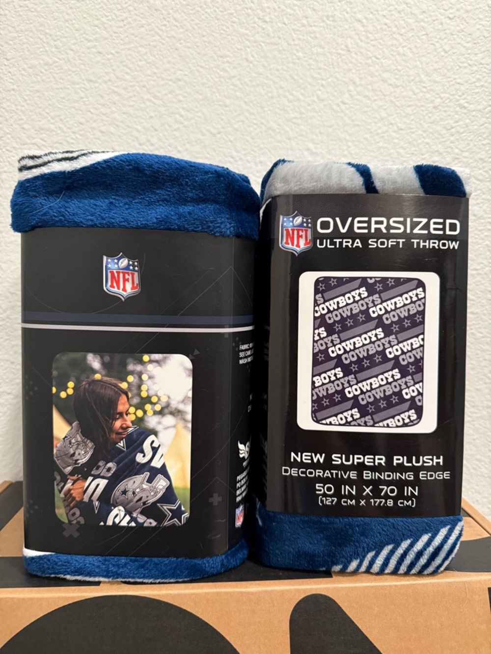 NFL Cowboys Oversized Ultra Soft Throw